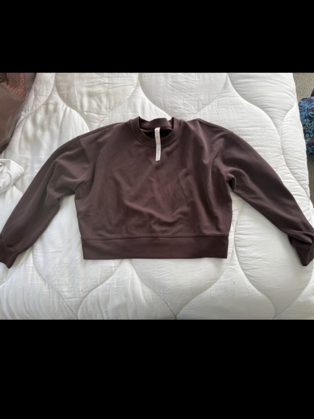 Brown Lululemon Crewneck